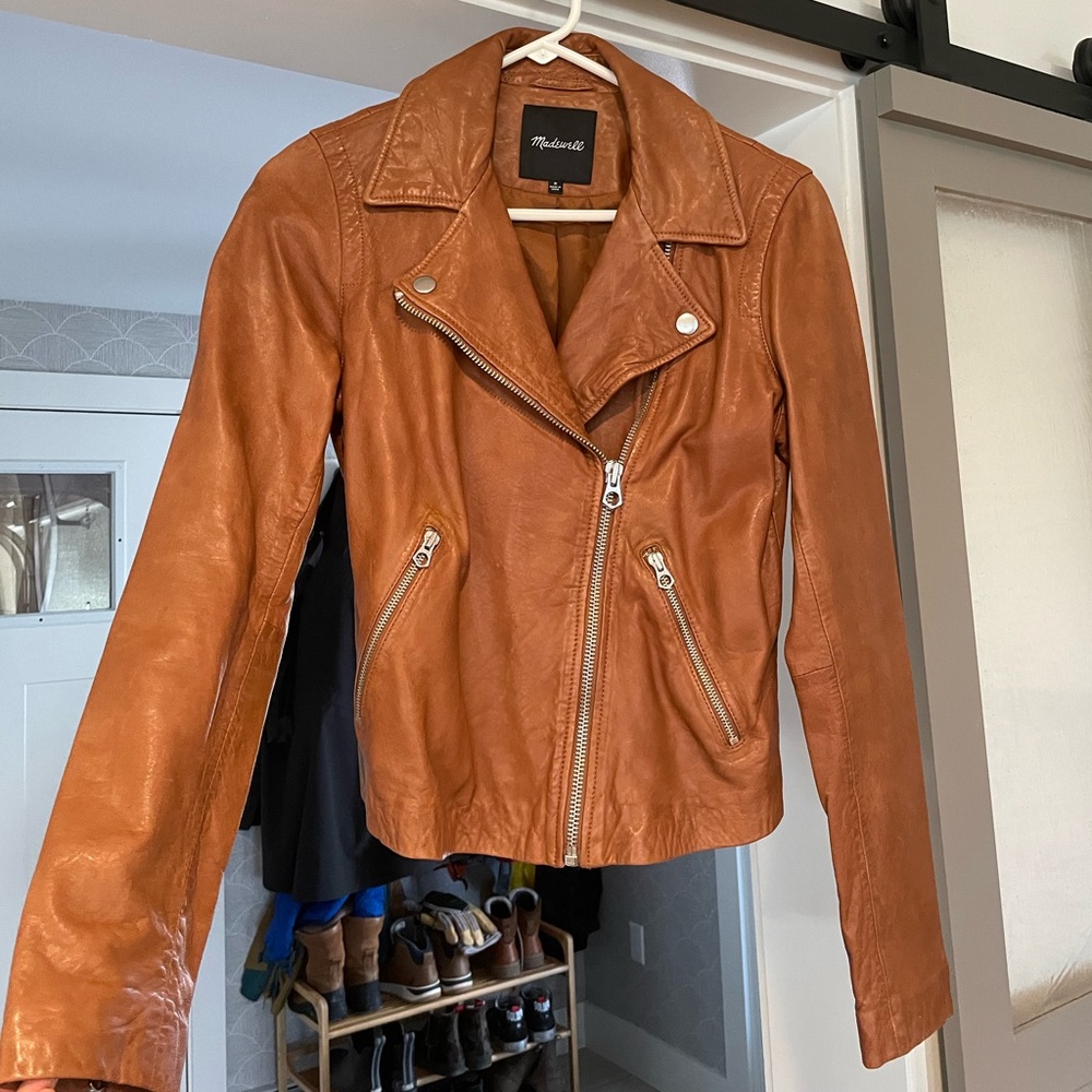 Madewell Leather motorcycle jacket